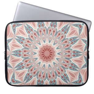 Capa Para Notebook Arte Fractal do Caleidoscópio Moderno em greve