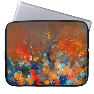 Capa Para Notebook Arte moderna. trabalho de arte contemporânea colo