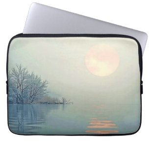 Capa Para Notebook Arte pacífica de inverno