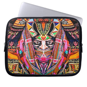 Capa Para Notebook Arte pela bolsa de laptop de Davey AFRICANA