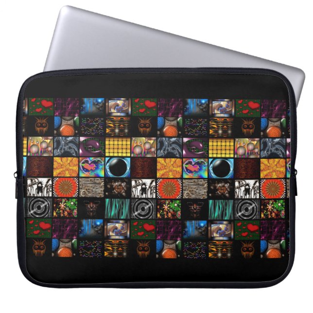 Capa Para Notebook Arte Pop Decorativa em Padrão  (Frente)