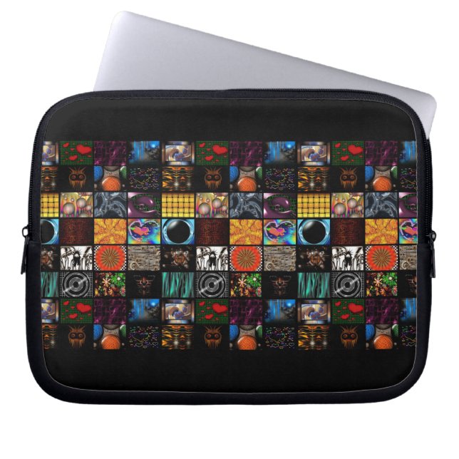 Capa Para Notebook Arte Pop Decorativa em Padrão  (Frente)