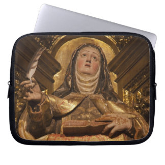 Capa Para Notebook Arte religiosa representando Santa Teresa