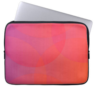 Capa Para Notebook Arte rosa, laranja, moderna, simples, legal, moder