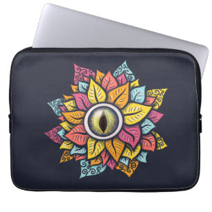 Capa Para Notebook Arte surreal estranha do divertimento colorido da