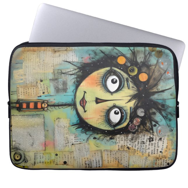 Capa Para Notebook ArtLady 22 Encantada e aflita (Frente)