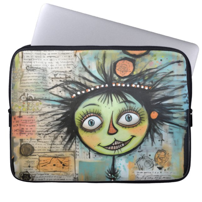 Capa Para Notebook ArtLady 23 Encantadora e angustiado (Frente)