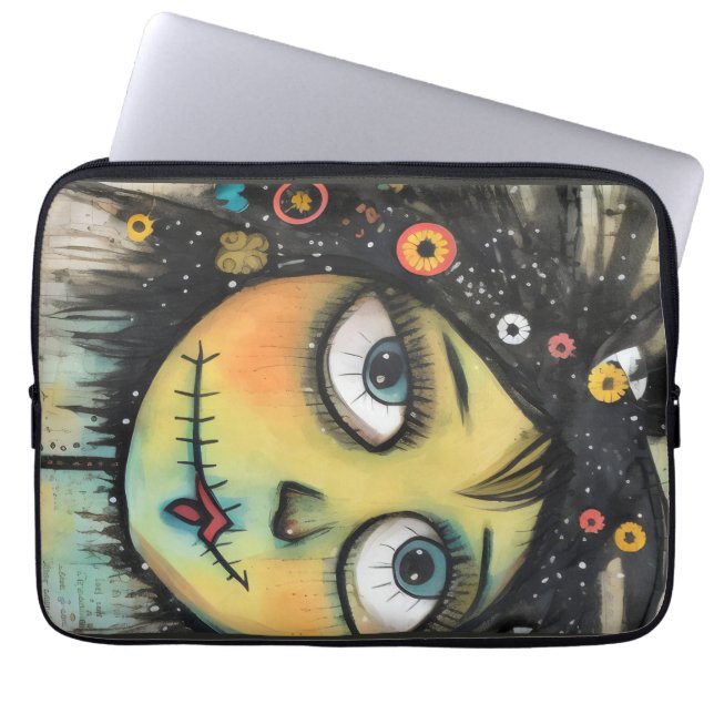 Capa Para Notebook ArtLady 6 Encantadora e angustiado (Frente)