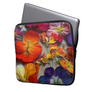 Capa Para Notebook Artsy Flowers