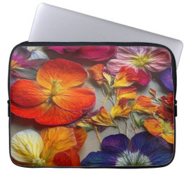 Capa Para Notebook Artsy Flowers