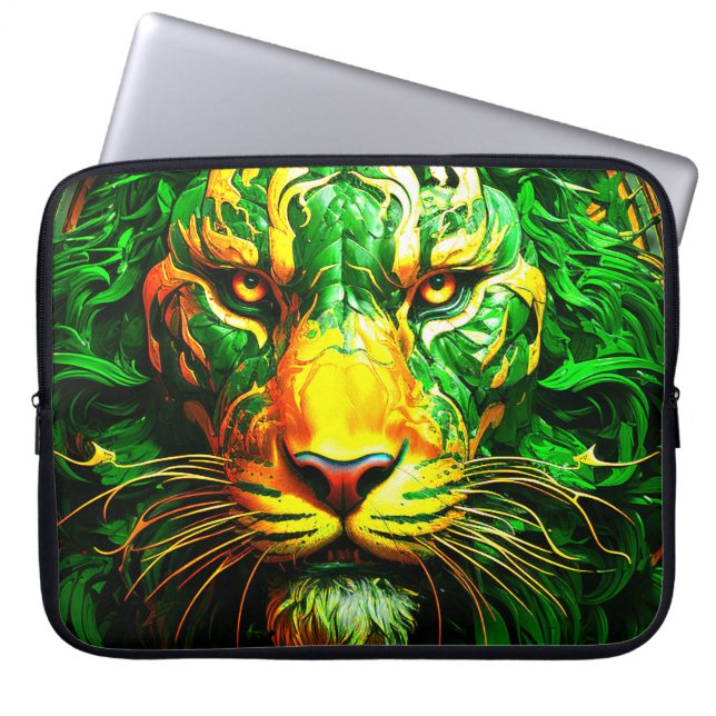 Capa Para Notebook Artsy Lion (Frente)