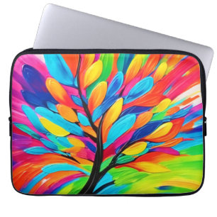 Capa Para Notebook Árvore Colorida de Sonhos
