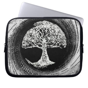 Capa Para Notebook Árvore da calma da vida dentro