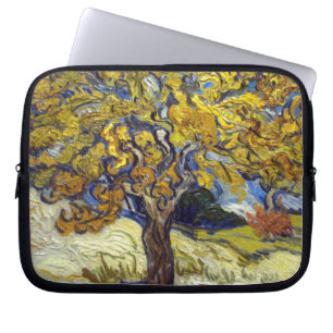 Capa Para Notebook Árvore de Amora de Van Gogh Impressionismo Arte