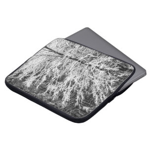 Capa Para Notebook Árvore de Mapeamento Descrito Na Neve