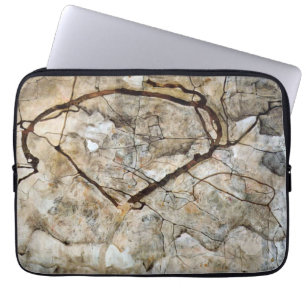 Capa Para Notebook Árvore de Outono em Movimento por Egon Schiele