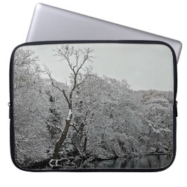 Capa Para Notebook Árvore, na água