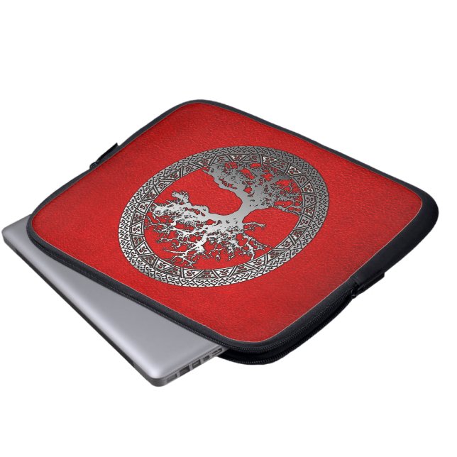 Capa Para Notebook Árvore Silver da Vida (Frente Inferior)