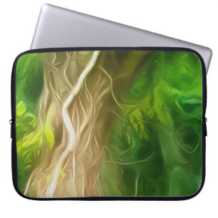 Capa Para Notebook Árvore Verde Clara do Sonho de eletrônicos