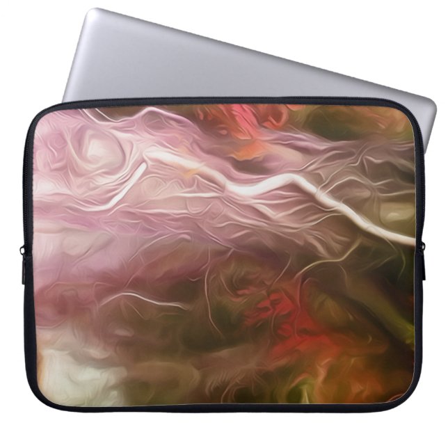 Capa Para Notebook Árvore Vermelha Clara do Sonho de eletrônicos (Frente)