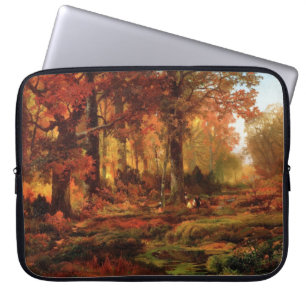 Capa Para Notebook Árvores autóctones em Cresheim Glen (Filadélfia)
