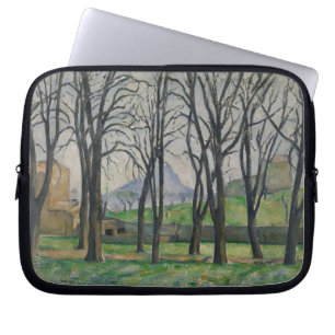 Capa Para Notebook Árvores de castanha de Paul Cezanne   em Jas de