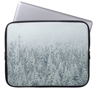 CAPA PARA NOTEBOOK ÁRVORES QUE COBREM NEVE