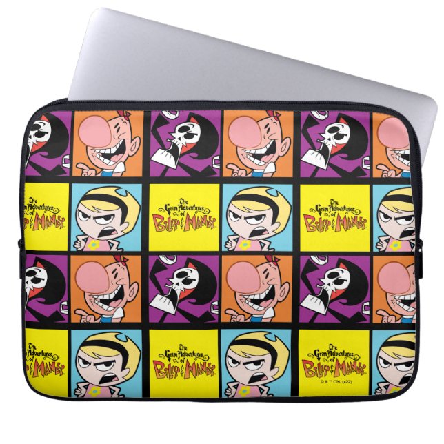 Capa Para Notebook As Aventuras Negras de Billy & Mandy Character Art (Frente)