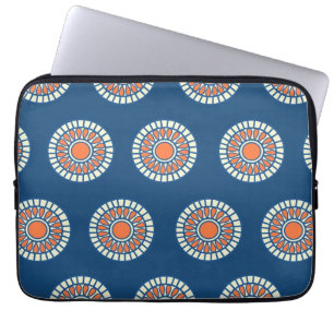 Capa Para Notebook As bolinhas formais do arabesque pontilham o teste