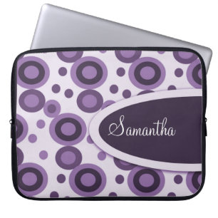 Capa Para Notebook As bolinhas personalizaram a bolsa de laptop: