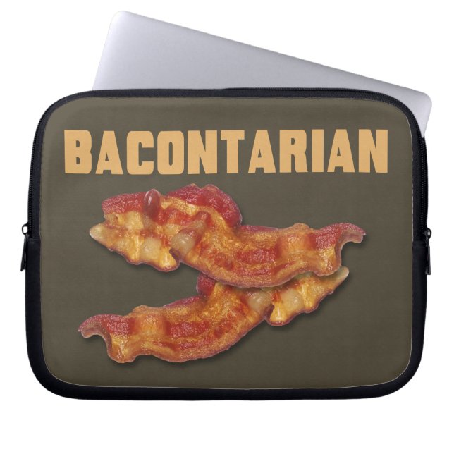 Capa Para Notebook As bolsas do laptop de Bacontarian (Frente)