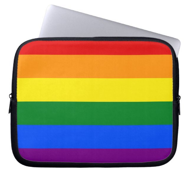 Capa Para Notebook As cores do arco-íris (Frente)