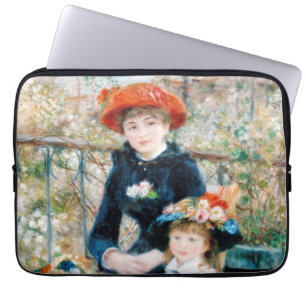 Capa Para Notebook As Duas Irmãs, No Terrace Auguste Renoir