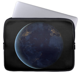 Capa Para Notebook As Luzes da Terra à Noite