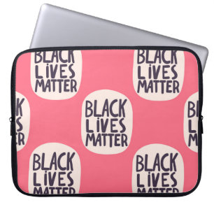 Capa Para Notebook As vidas negras têm matéria, padrão caligráfico