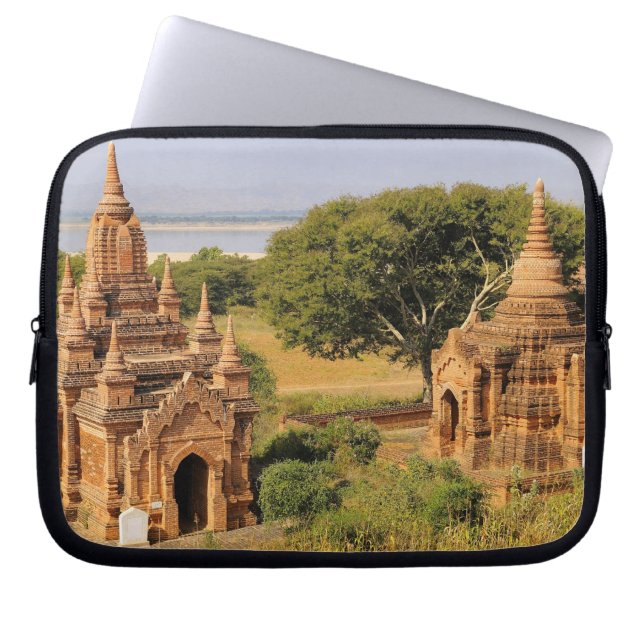 Capa Para Notebook Ásia, Mianmar (Birmânia), Bagan (Pagan). Vários 2 (Frente)