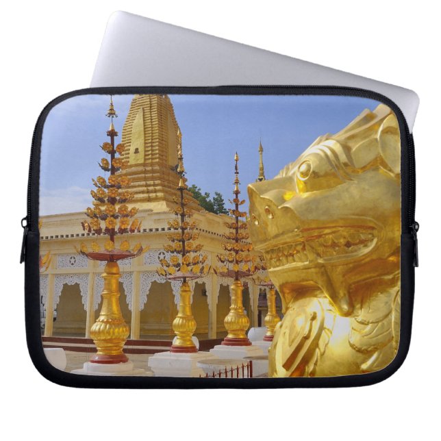 Capa Para Notebook Ásia, Myanmar (Birmânia), Bagan (Pagan). O Shwe 6 (Frente)