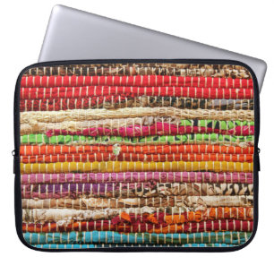 Capa Para Notebook Aspecto natural das teclas de tecido tecidas
