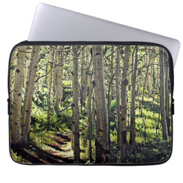 Capa Para Notebook Aspen Tree Woodland