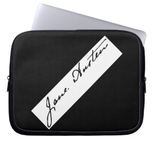 Capa Para Notebook Assinatura de Jane Austen