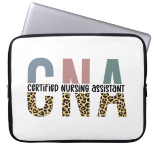 Capa Para Notebook Assistente de Enfermagem Certificado CNA Cheetah I