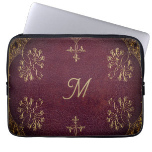 Capa Para Notebook associação antiga de livros - aparência de couro