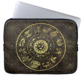 Capa Para Notebook Astrologia Vintage Zodiac e Cobweb Magical