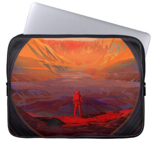 Capa Para Notebook Astronauta Em Marte