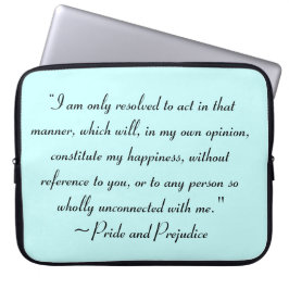 Capa Para Notebook Ato para Constituir Felicidade Jane Austen