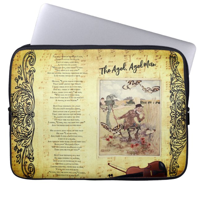 Capa Para Notebook Através do Espelho do País das Maravilhas Alice Ho (Frente)
