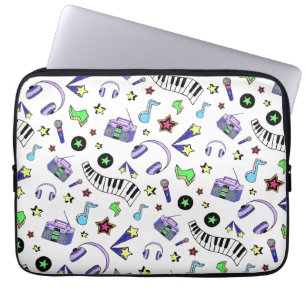 Capa Para Notebook Aumente a música