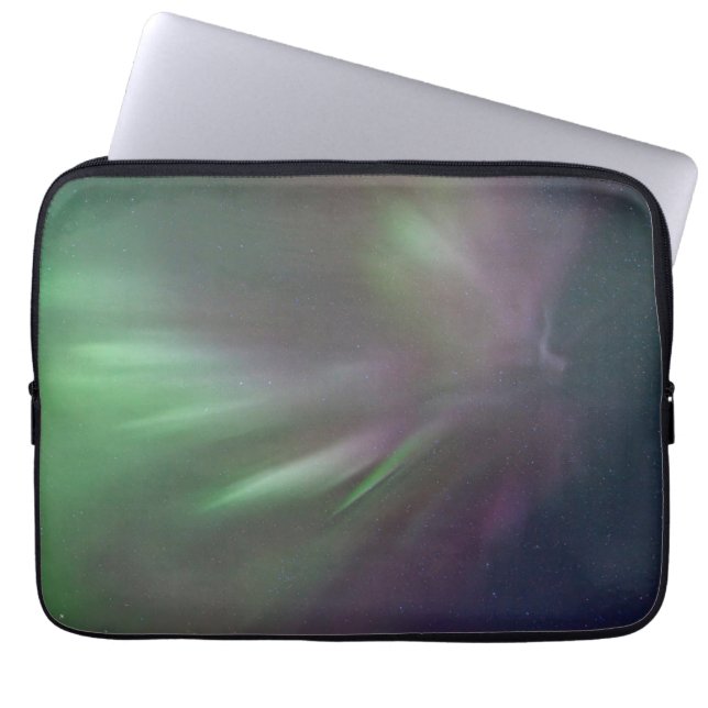 Capa Para Notebook Aurora Boreal | Whitehorse, Yukon (Frente)
