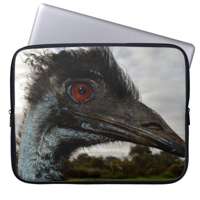 Capa Para Notebook Aussie Emu Attração, (Frente)