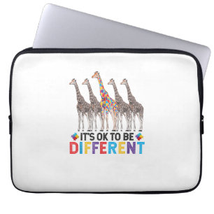 Capa Para Notebook Autismo Sensibilização Bela Girafa